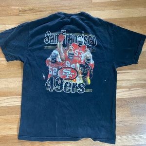 vintage style football tee